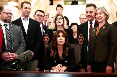 South Dakota Gov. Kristi Noem Signs Transgender Athlete Ban