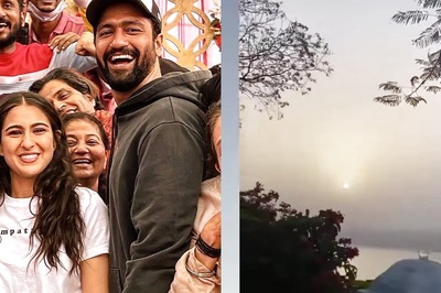 Vicky Kaushal Pokes Fun At Sara Ali Khan For Sharing Yet Another Video Of 'Sun And Moon' From Maheshwar