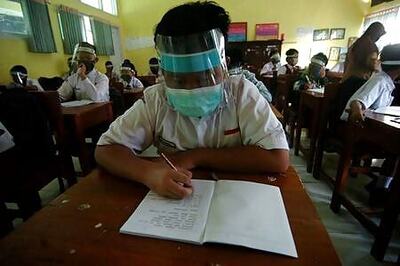 Indonesian teachers warn of new virus clusters as schools reopen