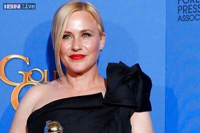 Oscar winner Patricia Arquette has a wardrobe malfunction