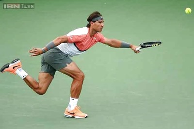 Rafa Nadal scrapes past Raonic to reach Miami semis