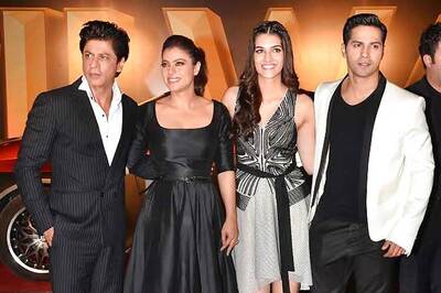 Shah Rukh Khan and Kajol's presence on 'Dilwale' sets never intimated me: Kriti Sanon