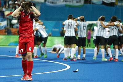 Rio 2016: Argentina Hold Off Belgium to Take Men's Hockey Gold