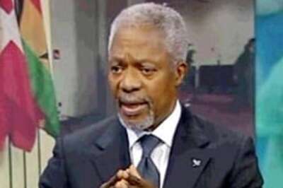 Annan calls for action to protect planet