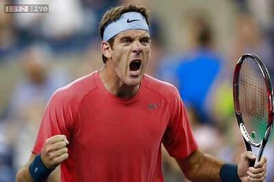Del Potro battles his way into Round 2 at US Open