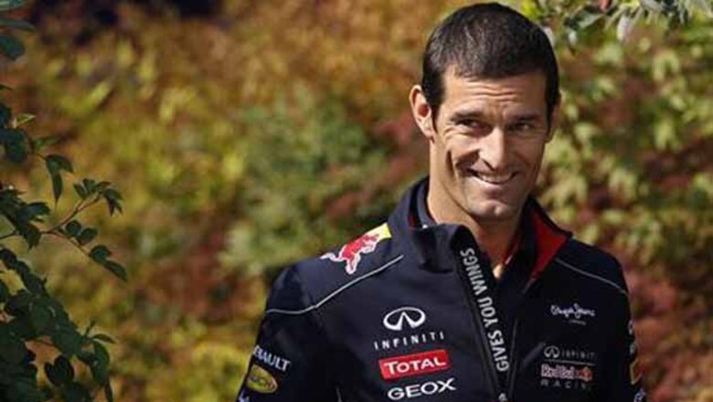 New-look Webber says he never contemplated quitting
