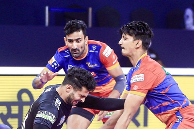 PKL 8: UP Yodhha's Pardeep Narwal, Shrikant Jadhav, Surender Gill Shine as They Beat Tamil Thalaivas 39-33