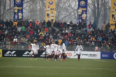 I-League 2019-20: Mohun Bagan Beat Real Kashmir FC in Srinagar to Go Top of the Table