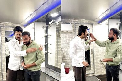 Vijay Deverakonda Celebrates His Personal Assistant’s Birthday; Pics From Vanity Van Go Viral