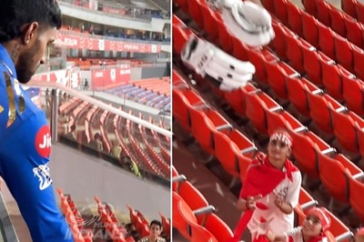 WATCH: Mumbai Indians' Tilak Varma Gifts Gloves to 'Little' Punjab Kings' Supporters