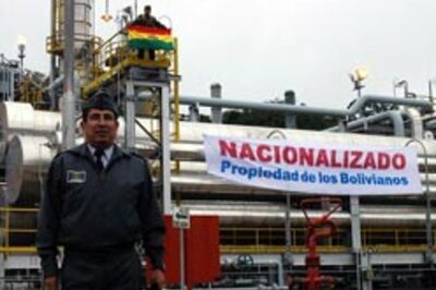 Bolivia's Prez nationalises oil sector