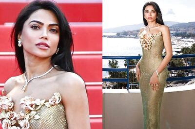 In This Tamara Ralph's Mesh Off-Shoulder Gown, Mona Patel Shines Brighter Than Any Chandelier