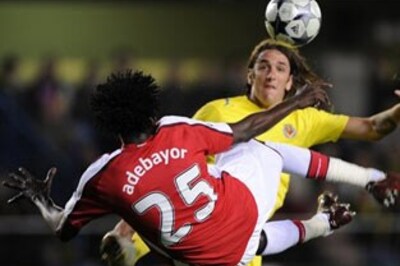 Adebayor wonder goal gives Arsenal draw in Villarreal