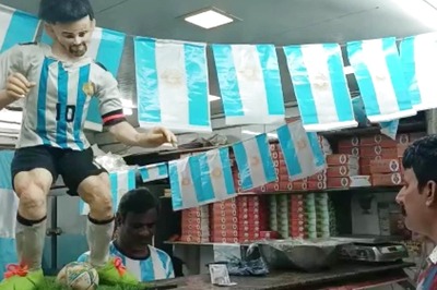 Messi Idol Made of Kheer, Argentina ‘Sandesh’: Sweet Shop Showcases World Cup Football Mania in Bengal