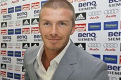 Beckham aims a Real La Liga title