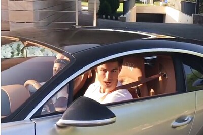 Watch: Cristiano Ronaldo Takes His New Beast Bugatti Chiron For A Spin