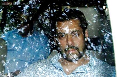 Snapshot: Salman Khan spotted at a sessions court in Mumbai