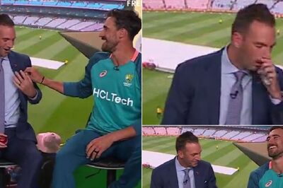 Watch: Mitchell Starc Gives It Back to Ex-Teammate Who Teased Him for Rs 24.75 Cr IPL Contract