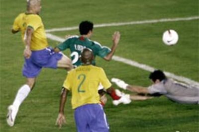 Mexico stun Brazil in Copa America