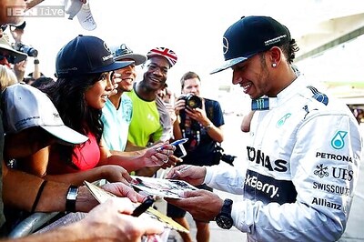 Mercedes driver Hamilton tops 1st practice at United States GP