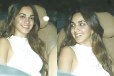 Kiara Advani Waves At Paps, Looks Dreamy In White For Mrs Chatterjee Vs Norway Screening; Watch