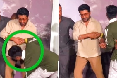 Suriya Wins Hearts After A Fan Touches His Feet At Kanguva Promotion Event, Video Goes Viral