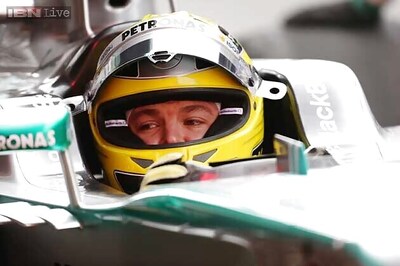 Nico Rosberg fastest in first practice at British Grand Prix