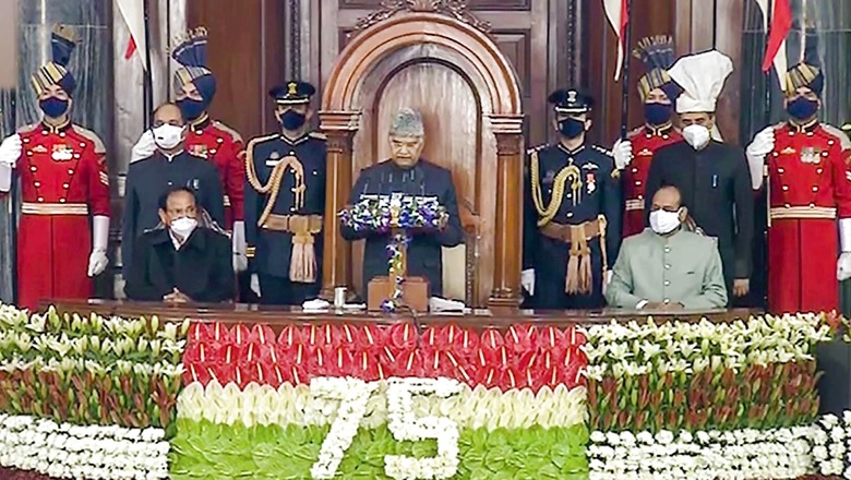 MPs Violate Covid Norms During President's Joint Address; Slack in Social Distancing