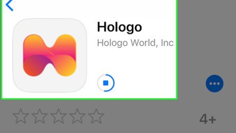 How to Use Hologo on iPhone or iPad