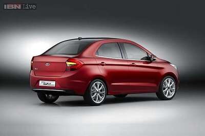 Ford unveils the all new Figo concept sedan in India
