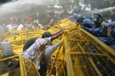 In Pics: Anti-Quota Protest 