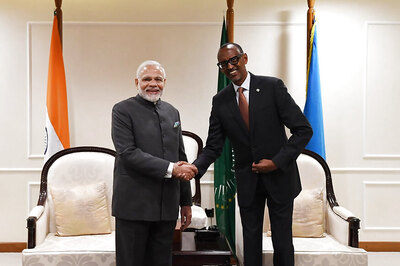 Narendra Modi Becomes 1st Indian PM to Set Foot in Rwanda