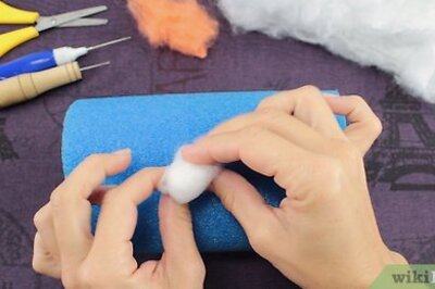 How to Make a Felted Snowman