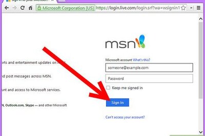 How to Change MSN Password