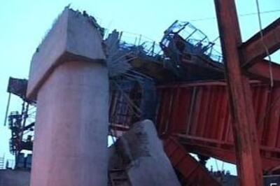 2 dead, 11 injured in Delhi Metro bridge collapse
