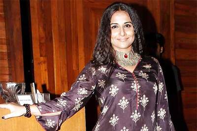 Snapshot: Is Vidya Balan sporting a new look for 'Ghanchakkar'?