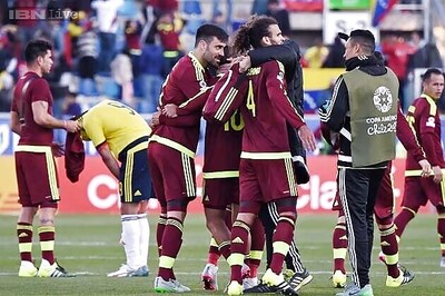 Venezuela stun Colombia 1-0 in Copa America