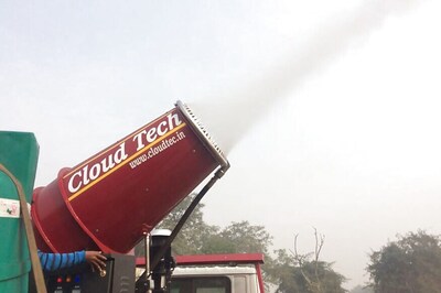 Delhi's Pollution Fight: 'Anti-smog Gun' Trial Run Begins in Anand Vihar