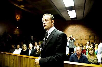 Pistorius must live with his conscience, says girlfriend's father