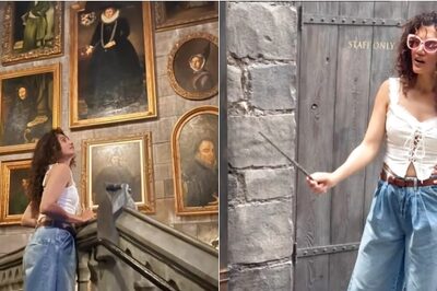 Taapsee Pannu Unleashes Her ‘Inner Teenager’ As She Explores The Magical World Of Harry Potter; See Photos