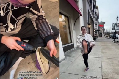 TikTokers Cut Their Shoes' Soles to Walk Barefoot on Roads, Internet Begs to Unsee. Watch Viral Clip