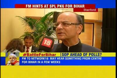 Arun Jaitley hints at a special package by Centre for poll-bound Bihar, says announcement likely soon