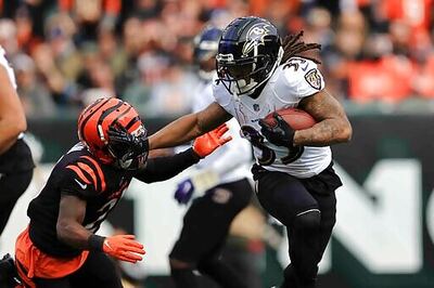 Johnson Solid In Pinch For Ravens, But Playoff Hopes Fade