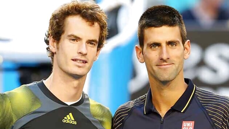 No. 1 Djokovic, No. 2 Murray building Slam rivalry