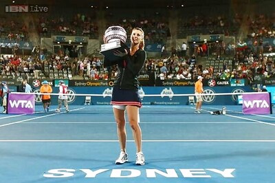 Pironkova stuns Angelique Kerber in Sydney for first WTA title