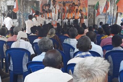 Telangana BJP Outreach Programme: 11,000 Street Corner Meetings Planned