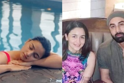 Alia Bhatt Takes Dip In Pool In Hot Pink Swimsuit As She Enjoys Vacay With Ranbir Kapoor; Watch