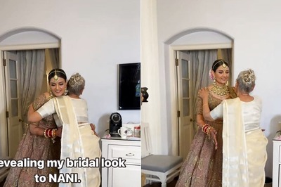 Video of Grandma's Emotional Reaction On Seeing Granddaughter As Bride Will Melt Your Heart