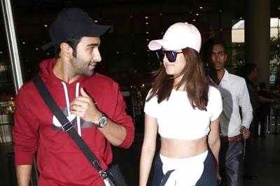 Tara Sutaria and Aadar Jain Spotted At Mumbai Airport After NY Vacation