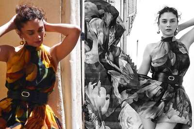 Aditi Rao Hydari Takes Over Cannes In A Gauri and Nainika Floral Dress